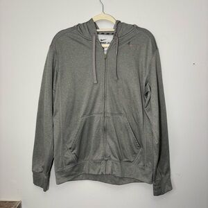 Nike Grey Therma-Fit Hoodie/Zip Up